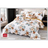 Cumpara ieftin Set Cuvertura de Pat din Bumbac, 5 Piese- EAT348