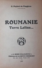 ROUMANIE TERRE LATINE . . . foto
