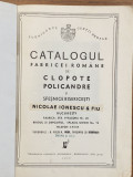 Catalogul fabricei romane de clopote policandre - N. Ionescu 1935