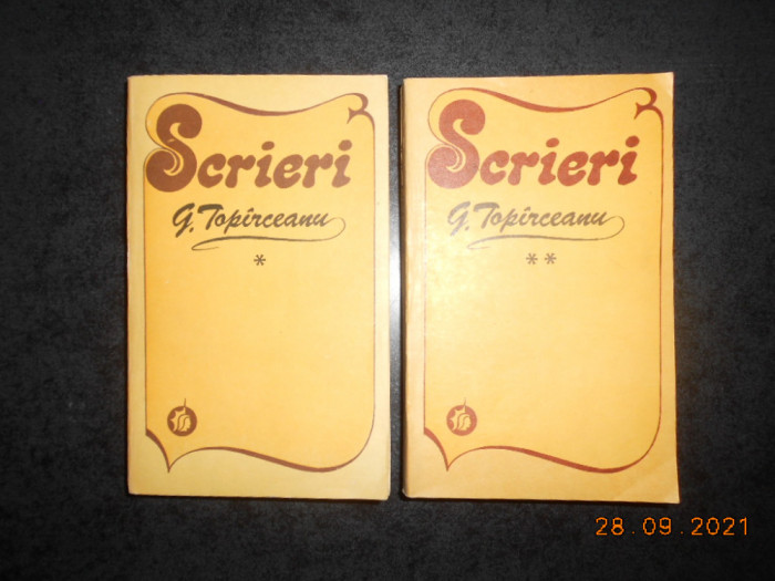 GEORGE TOPARCEANU - SCRIERI 2 volume