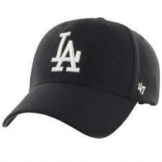 Capace de baseball 47 Brand MLB Los Angeles Dodgers Kids Cap B-RAC12CTP-BKA negru
