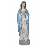 Fecioara Maria rugandu-se - statueta din rasini speciale LUP041, Religie
