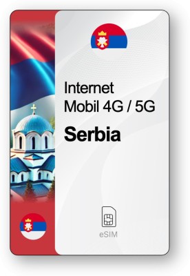 eSIM Internet Serbia, valabil 7 zile, trafic Nelimitat foto