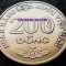 Moneda exotica 200 DONG - VIETNAM, anul 2003 * cod 457 = UNC + ERORI de BATERE