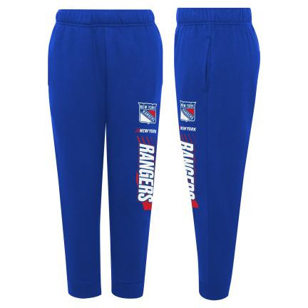 New York Rangers pantaloni de trening pentru copii Power Move Fleece Pant - Dětsk&eacute; L (13 - 14 let)