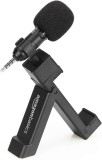 Microfon cu condensator Amazon Basics pentru telefoane inteligente, smartphone, negru 1 x 3.5 mm jack Negru