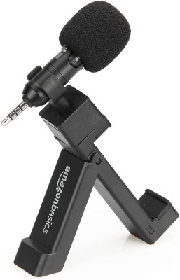 Microfon cu condensator Amazon Basics pentru telefoane inteligente, smartphone, negru 1 x 3.5 mm jack Negru foto