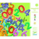 Cifre magnetice colorate pentru copii, Djeco