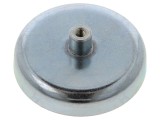 Magnet fix ferită 280N &Oslash;47mm oţel ELESA GANTER