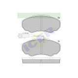 Set placute frana Icer 141523, parte montare : Punte Fata, Citroen Jumper Bus 1994-2006; Fiat Ducato 1994-2014, Ducato 2014-; Peugeot Boxer 1994-2006,