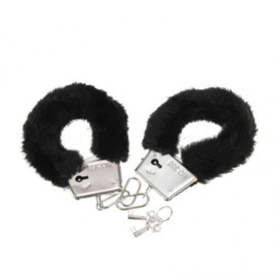 DIABLO PICANTE - PLEASURE FURRY HANDCUFFS BLACK foto