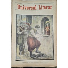 Revista Universul Literar nr.8/1897 pe coperta insurgentii din Creta pornind la lupta