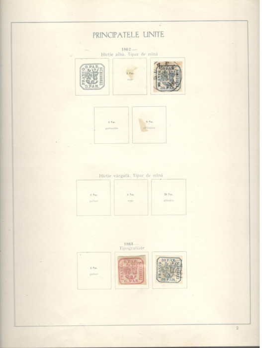 Romania.1862/1962 Colectie peste 1.500 buc. timbre stampilate si nestampilate