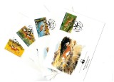 Senegal 1986 - Fauna WWF, serie plicuri prima zi