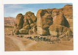 FA136 -Carte Postala- ISRAEL - King Solomon's pillars near Eilat. necirculata