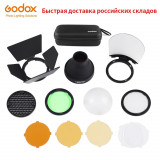 Gox-hambar usa, snoot, filtru color, reflector, fagure, seturi cu bile difuzoare, Oem