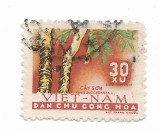 Vietnamul de Nord - Recolte, 1962 - 30 Xu, obliterat