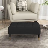 Cumpara ieftin Taburet, negru, 78x56x32 cm, catifea