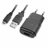 Incarcator retea LG MCS-02ER + Cablu Micro USB DC03BK-G Negru Original