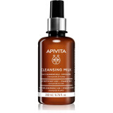 Apivita Cleansing Milk Face &amp; Eyes Lapte demachiant 3 &icirc;n 1 pentru față și ochi 200 ml