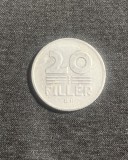 Moneda 20 filler 1977 Ungaria