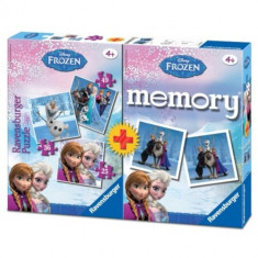 Puzzle si Joc Memory Frozen foto