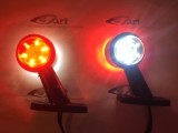 Lampa Gabarit LED Brat Scurt EgKal DMS3 Polonia, 12-30V, Omologare E20, 6 LED, Universal