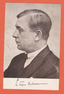 AMS @ - CARTE POSTALA LIVIU REBREANU NECIRCULATA, SOC. SCRIITORILOR ROMANI foto