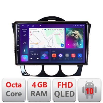Navigatie Mazda RX8 2008-2011 Android Ecran QLED octa core 4+64 carplay android auto kit-rx8-11+EDT-E309V3 CarStore Technology foto