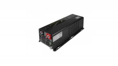 Volt Polska Power Sinus 6000 24/230V Convertizor de tensiune Inverter Convertizor de tensiune UPS &amp;icirc;ncorporat Sursă de alimentare ne&amp;icirc;ntreruptă (6000/18 foto