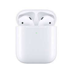 Casti Telefon Apple mrxj2zm/a AirPods Carcasa Incarcare Wireless Gen 2 Alb foto