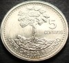 Moneda exotica 5 CENTAVOS - GUATEMALA, anul 2000 * cod 5044 = A.UNC, America Centrala si de Sud
