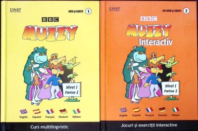 MUZZY. CURS MULTILINGVISTIC VOL.1-2 (CD INCLUSE)-SMARANDA CAMPEANU-279888 foto