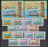 UNGARIA 1981 MI.3514A-3520A, 3514B+3520B, BL. 153A+153B MNH