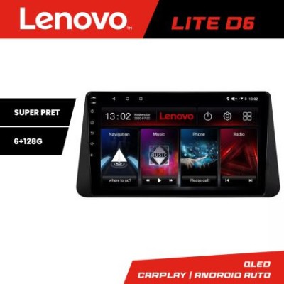 Navigatie Nissan Micra intre anii 2014-2019 Android radio gps internet 8 core 6+128 Lenovo CarStore Technology foto