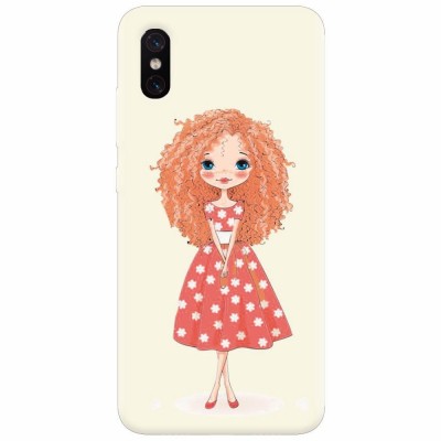 Husa silicon pentru Xiaomi Mi 8 Pro, Sweet Little Girl foto
