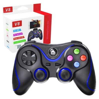 Controller fara Fir, 400mAh, BT 4.0 - Techsuit (V8) - Blue foto