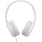 Casti JVC HA-S31M-W-EX, Cu Fir, On-Ear, microfon, alb