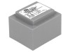 Transformator INDEL 7VA 230V AC / 6V AC Incapsulat pentru Montaj PCB
