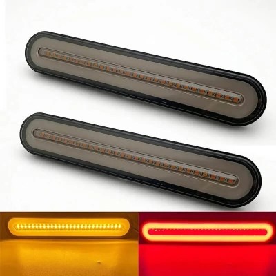 Set de 2 lampi led Xentech Light Stop pe frana , pozitie si semnalizare dinamica 12-24V foto