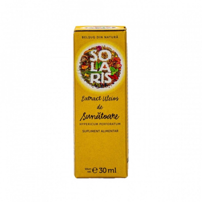 EXTRACT ULEIOS DE SUNATOARE 30ml SOLARIS