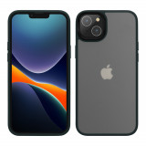 Husa Kwmobile pentru Apple iPhone 14 Plus, Silicon, Verde/Transparent, 59090.80, Plastic, Carcasa
