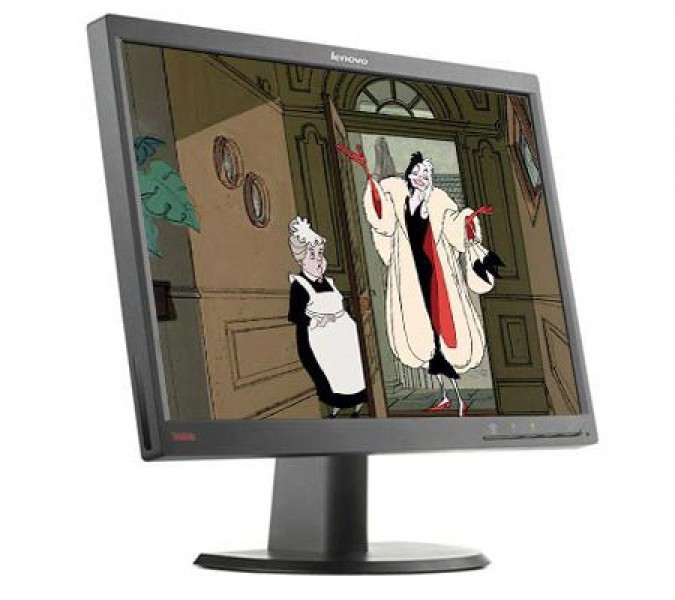 Monitor Second Hand Lenovo LT2252PW, 22 Inch LCD, 1680 x 1050, VGA, DVI, DisplayPort, Widescreen NewTechnology Media