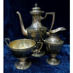 Recipiente pentru servit ceai/cafea, WMF, Jugendstil, Germania, cca. 1906