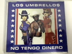 Los Umbrellos - No Tengo Dinero ORIGINAL CD 1998 foto