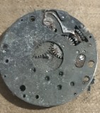 CSM3 Donator Mecanism Ceas Rotund Foarte Vechi Ruginit Incomplet Defect Pentru Piese Schimb Crafturi Metalice Artizanat Steampunk