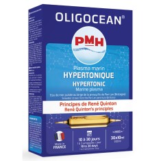 Plasma Marina Hipertonic Oligocean ??Metoda Quinton, 30 fiole x 10ml, 300ml, Oligocean