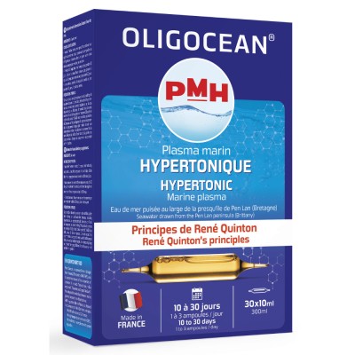 Plasma Marina Hipertonic Oligocean ??Metoda Quinton, 30 fiole x 10ml, 300ml, Oligocean foto