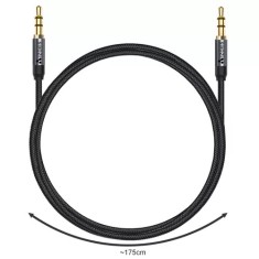 Cablu AUX 3.5mm - Conectori Placați cu Aur, 175cm foto