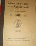 CALENDARUL ASOCIATIUNII PE ANUL DELA CHRISTOS 1913